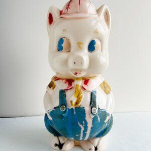 Vintage Kitsch Piggy Bank